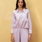 POPLIN SHIRT WITH ADJUSTABLE DRAWSTRING