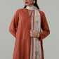 Kalidaar Co-Ord - Burnt Orange