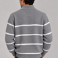 ASTOR HALF-ZIP KNIT - Grey