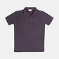 Dark Brown Waffle Revere Polo - Men