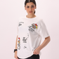 Oversized Printed Tee