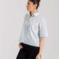CROPPED PATCH POCKET SHIRT