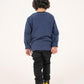 BOYS BLUE TERRY SWEATSHIRT