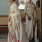 Roop Saree - Beige & Blue
