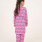 GIRLS MAGENTA SHIRT & TROUSER