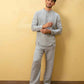 MANDARIN COLLAR MUSLIN SHIRT