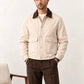 Brown Corduroy Collar Field Jacket