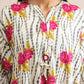 IVORY FROST PRINTED LINEN SHIRT