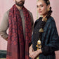 Parwana Weaved Shawl - Maroon