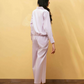 POPLIN SHIRT WITH ADJUSTABLE DRAWSTRING