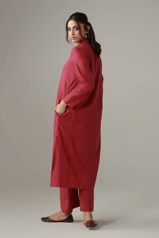 Kalidaar Co-Ord - Dark Fuschia