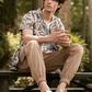 Men Floral Print Casual Shirt