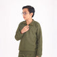 Olive Green Jacquard Set