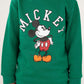 BOYS GREEN FLEECE SWEATSHIRT