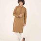 TROPICAL YARN DYED MUSTARD KURTA