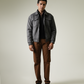 Suede Bomber Jacket