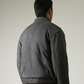 Suede Bomber Jacket