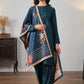 Mashal Stole - Blue