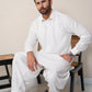Classic Kameez Shalwar - Cloud White (Men)