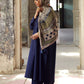 Shehrzade Scarf - Gold & Blue