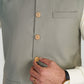 Sand Grey Suiting Waistcoat - A-Line Cut - Men