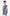 Bluish Grey Suiting Waistcoat - A Line Cut - Men