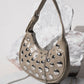 Studded Hobo Bag