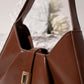 Fold-Pleat Shoulder Bag