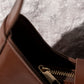 Fold-Pleat Shoulder Bag