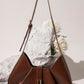 Fold-Pleat Shoulder Bag