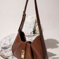 Fold-Pleat Shoulder Bag