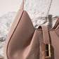 Fold-Pleat Shoulder Bag
