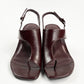 Toe-Loop Heel Sandal