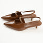 Slingback Kitten Heels
