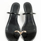 Toe-ring strappy heels