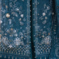 AZURE TRANQUIL-3PC ORGANZA EMBROIDERED PRET