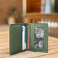 Black Compact Leather Wallet