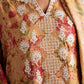 MUSTARD ORCHID-3PC LINEN PRINTED SUIT