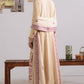 FAWN RADIANCE-3PC LINEN EMBROIDERED SUIT