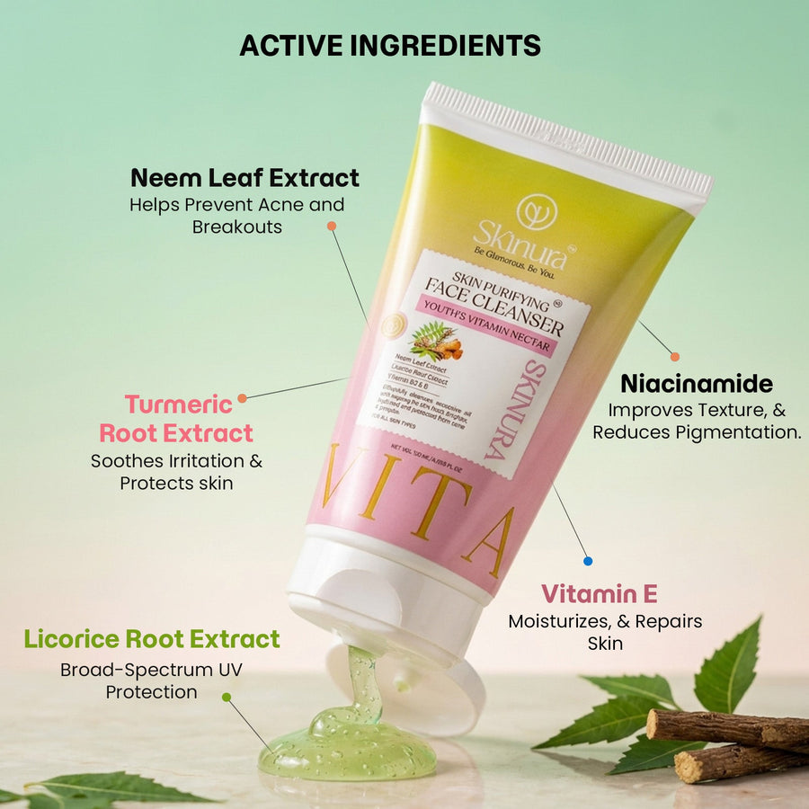Skinura Glow Kit | Face Cleanser + Insta Glow Serum