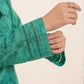 Unstitched 3Pc Printed Lawn Suit - NUSLW3411