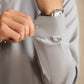 Ash Grey French Collar Kameez Shalwar - Men
