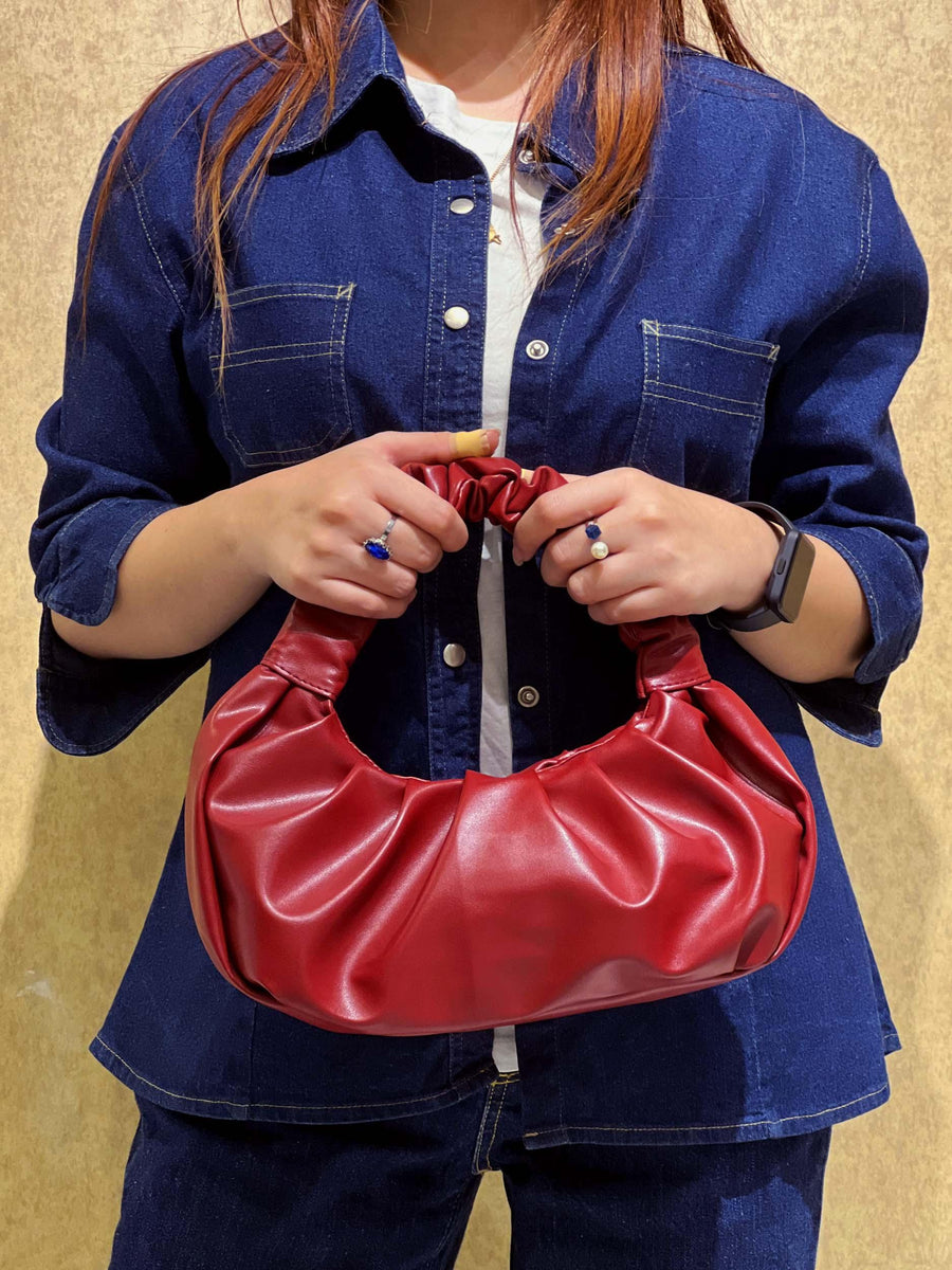 MAROON LADIES HANDBAG