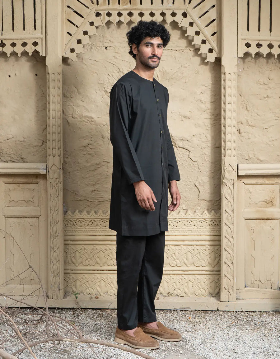 MEN'S SOLID KURTA