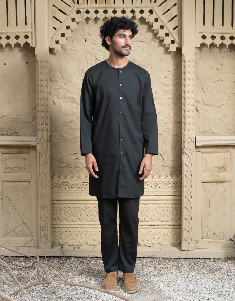 MEN'S SOLID KURTA