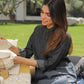 Balayage Charcoal Kurta Her