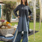 Balayage Charcoal Kurta Her