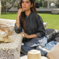 Balayage Charcoal Kurta Her