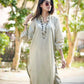 Beige Two Piece Dress