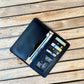 Black Long Leather Wallet
